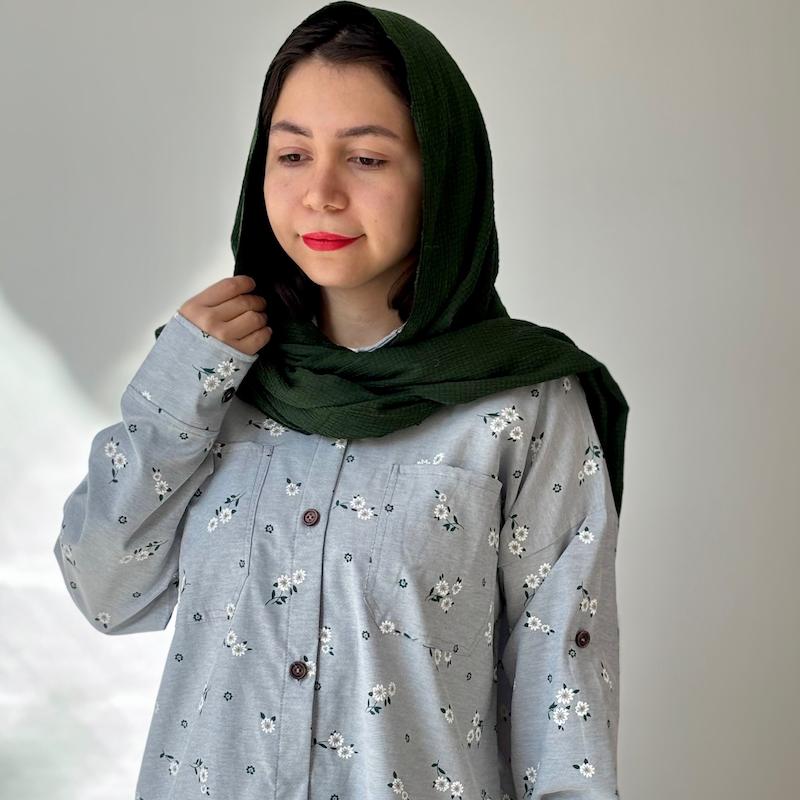 شومیز گلی🌸