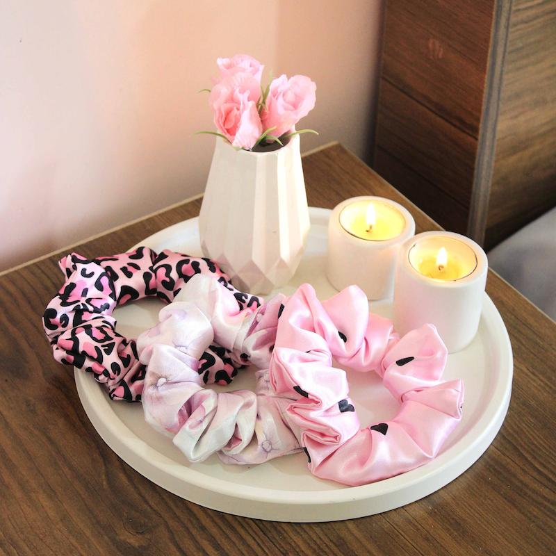 اسکرانچی ساتن ابریشم 