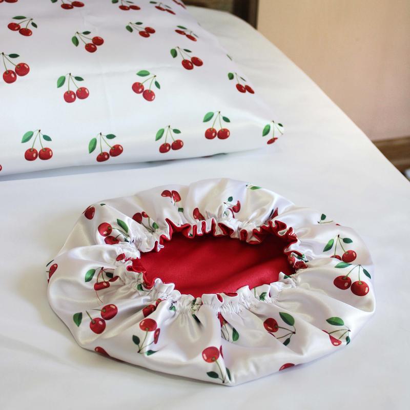 کلاه خواب طرح گیلاس 