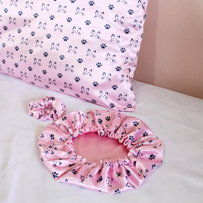 نیم ست ، روبالشی ساتن ابریشم