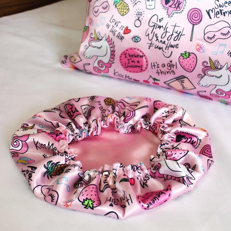 کلاه خواب طرح یونیکورن 