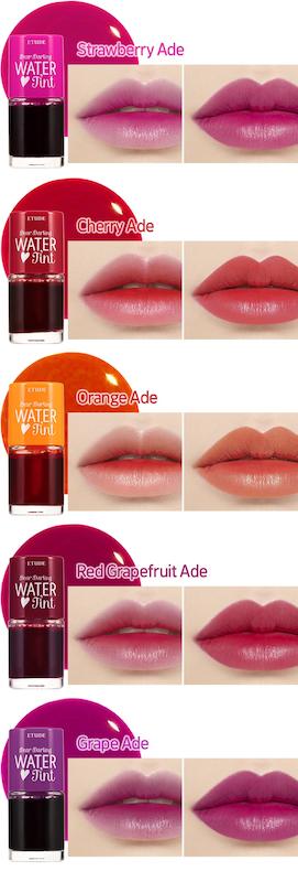 تینت لب مایع مدل Water Tint اتود