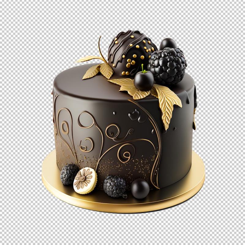 کیک تولد سفارشی 500 گرم