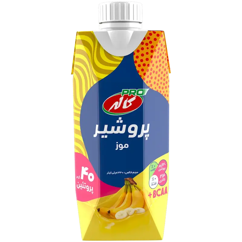 پرو شیر موزی مدت دار کاله پرو 330 میلی لیتر