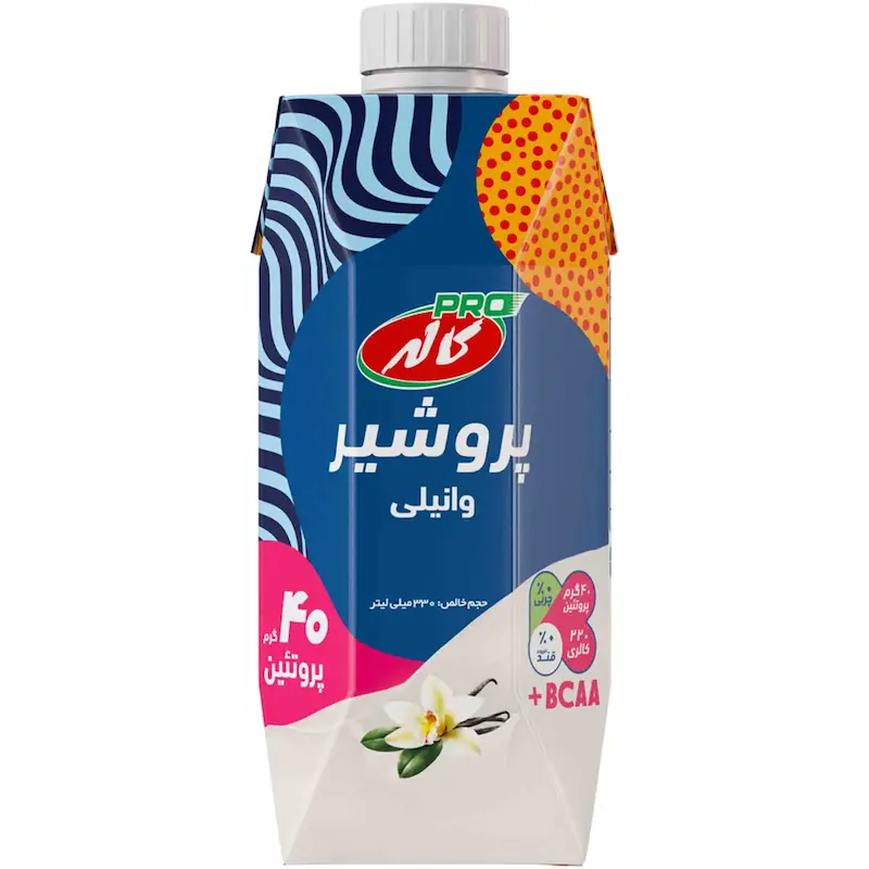 پرو شیر وانیلی مدت دار کاله پرو 330 میلی لیتر