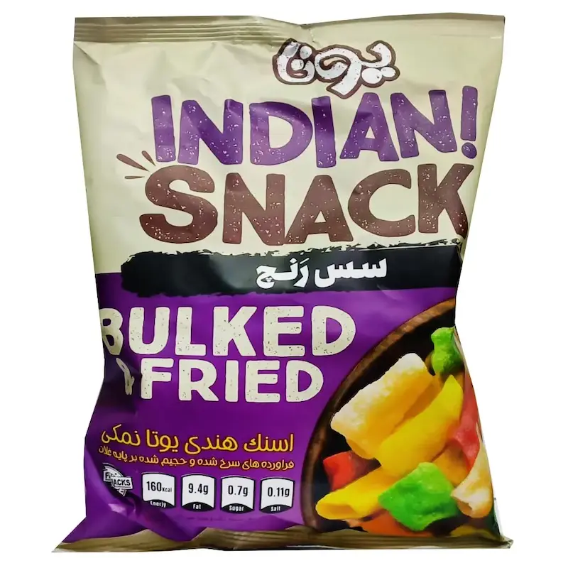 اسنک هندی سس رنج  یوتا 80 گرم