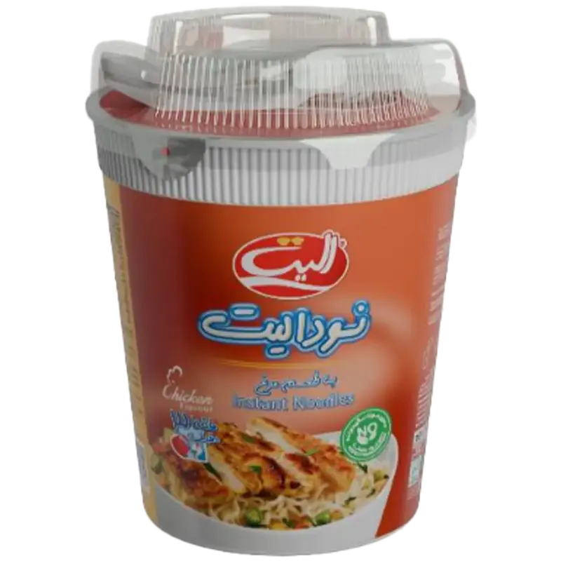 نودل نیمه آماده مرغ الیت - 65 گرم