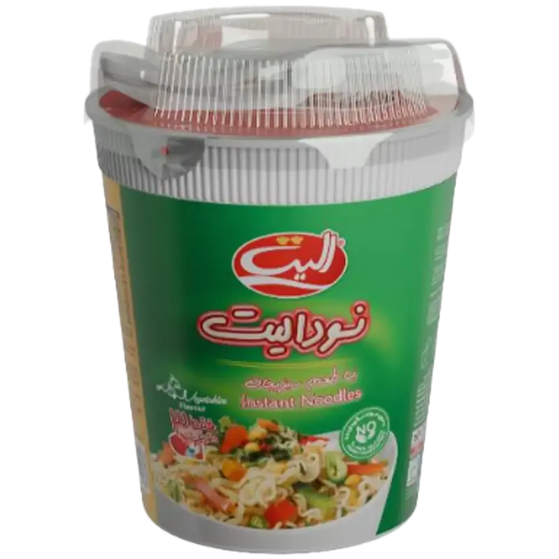 نودل نیمه آماده سبزیجات الیت - 65 گرم