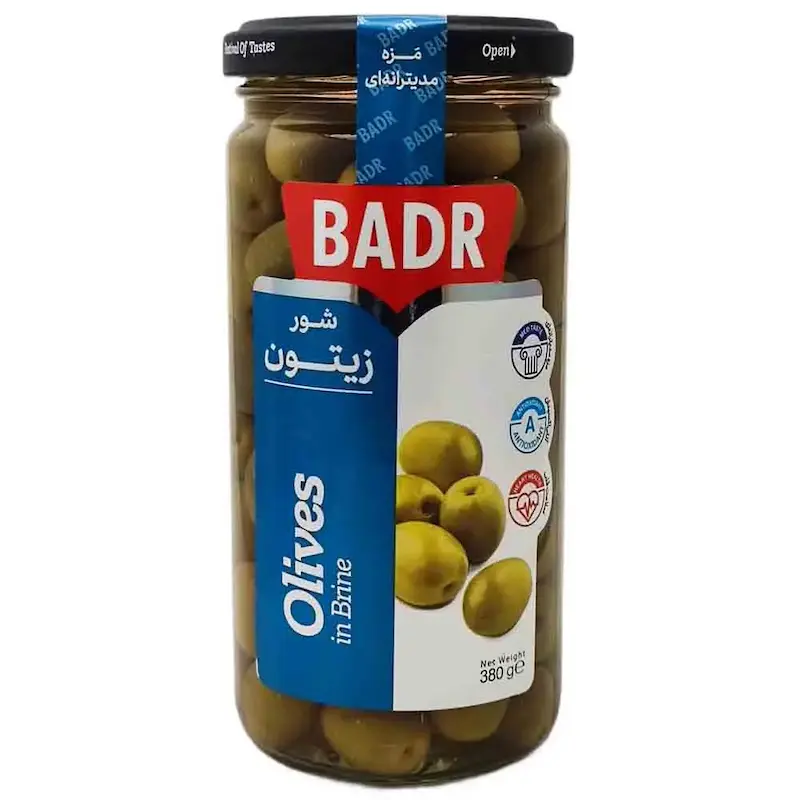 زیتون شور بدر 380 گرم