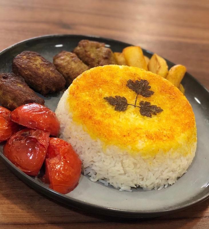 شامی با برنج