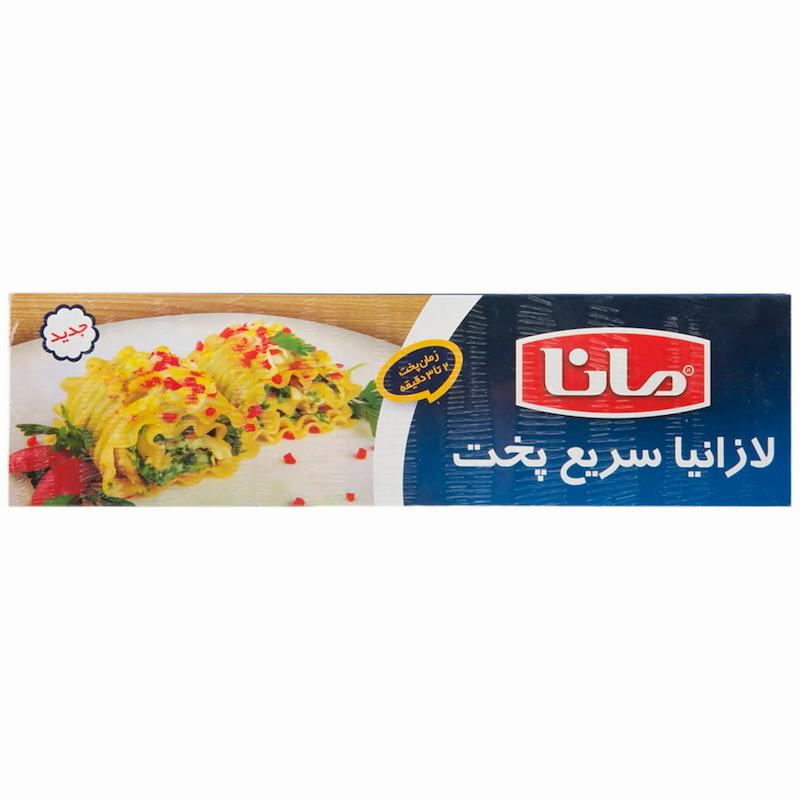 لازانیا سریع پخت مانا 250 گرمی