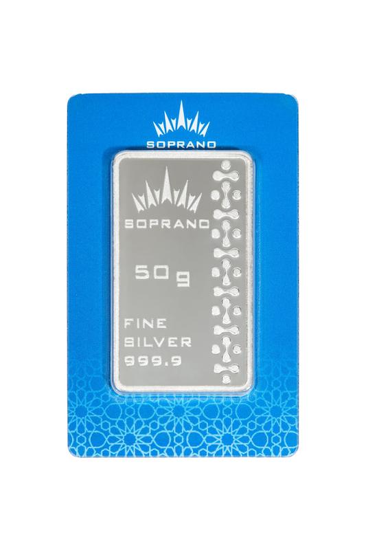 شمش سوپرانو 50 گرمی