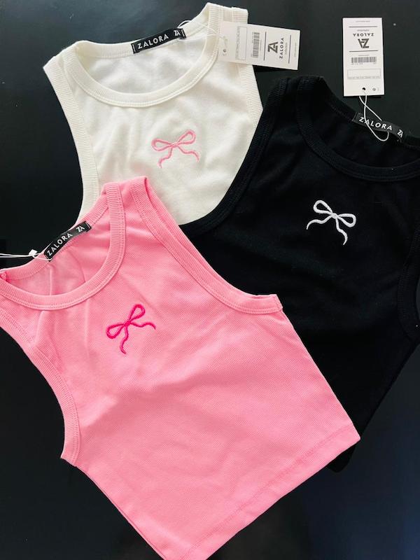 کراپ  گلدوزی پاپیون