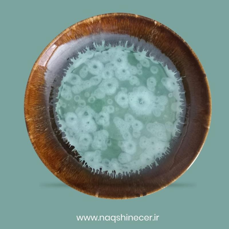 پیش دستی سرامیکی لعاب دار 