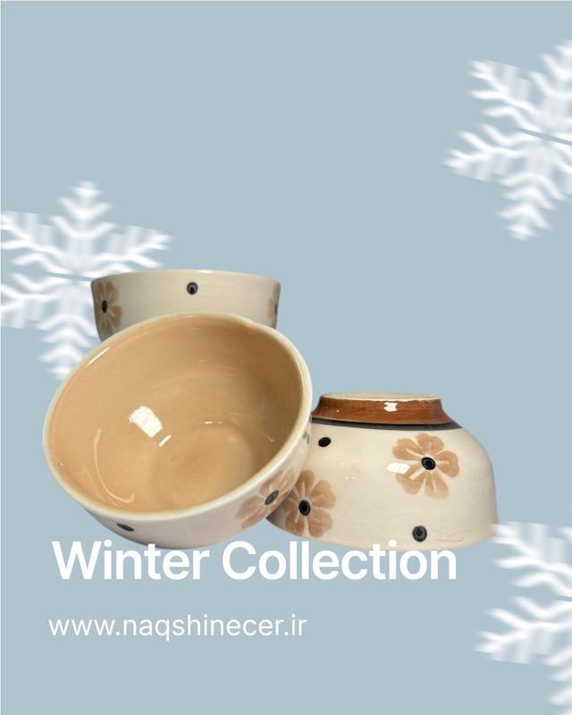 کاسه مینیمال طرح گل 