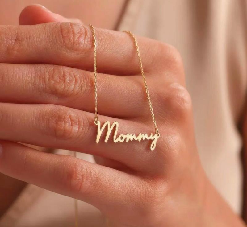 گردنبند طلا طرح مامی