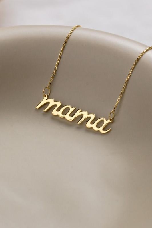 گردنبندطلا طرح ماما (روز مادر)