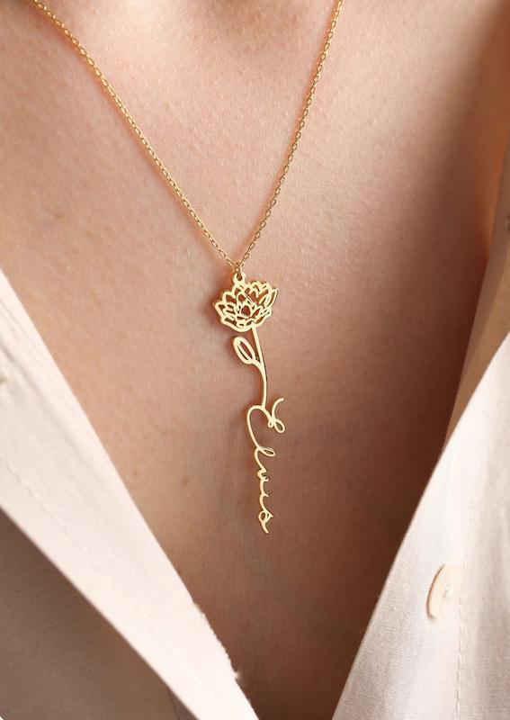 پلاک طلا طرح گل رز لاو