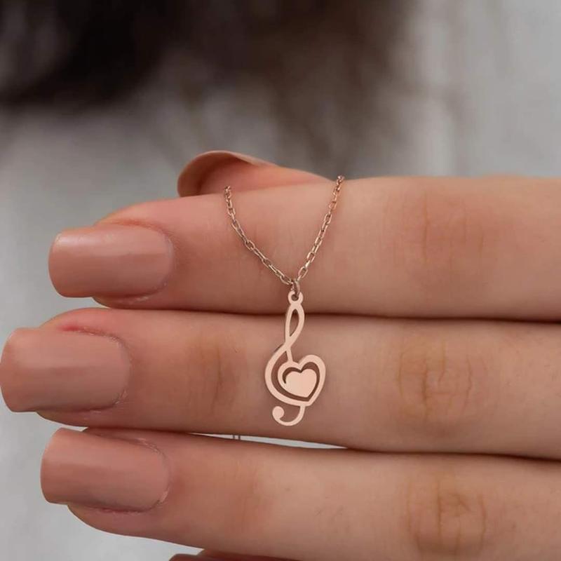 پلاک طلا طرح موسیقی