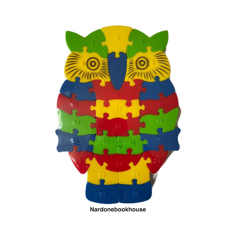 پازل جغد اعداد