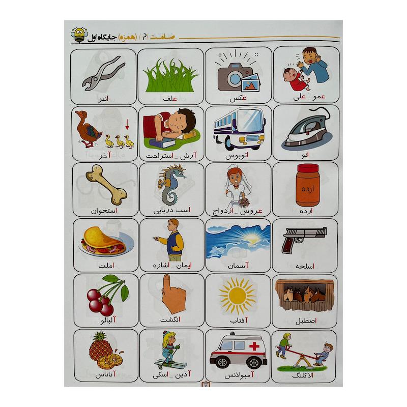 کتاب فرهنگ تصویری صامت ها (همخوان ها) اثر مریم دریانورد ویرایش دوم