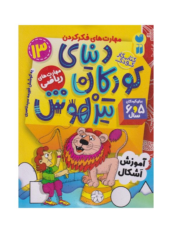 کتاب دنیای کودکان تیزهوش ۱۳ (آموزش اشکال) 5 و 6 سال