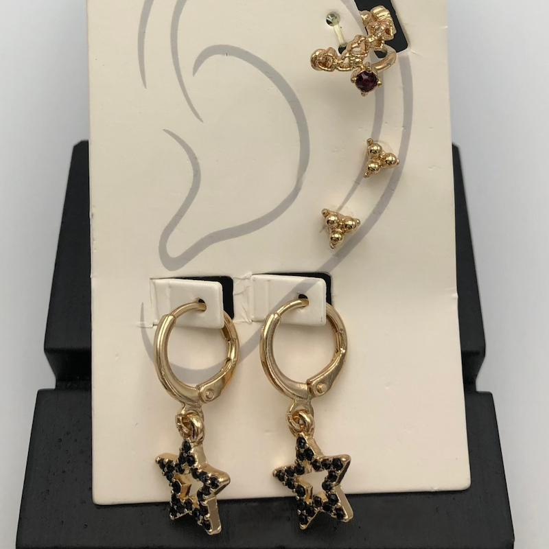 پک پیرسینگ و گوشواره کد 3