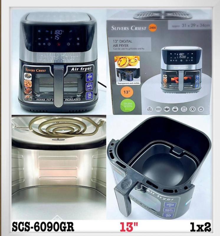 سرخکن سیلور کرست ۱۳ لیتر کارتن خاکستری 