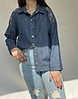 شومیز جین گلدوزی ترک