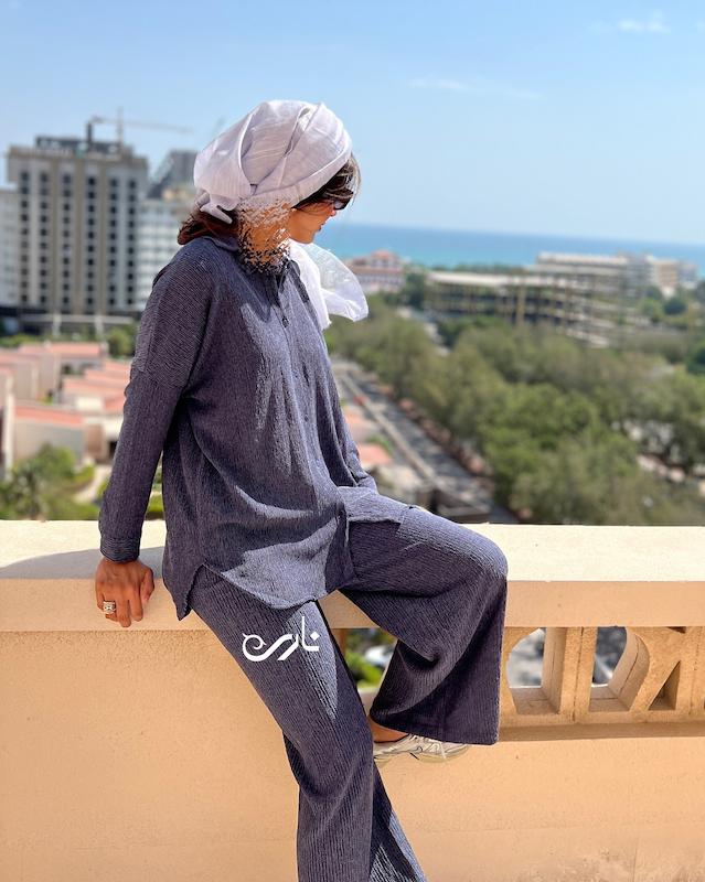 ست بلوز وشلوار ترک 