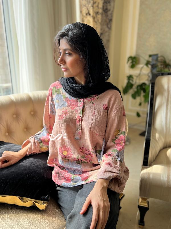 شومیز لینن ایتالیایی بهار