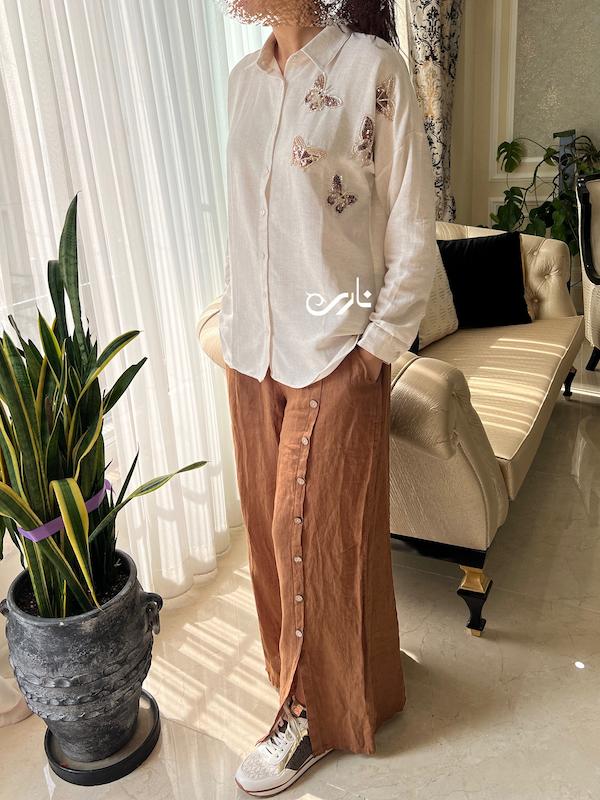 شلوار دکمه دار ایتالیایی