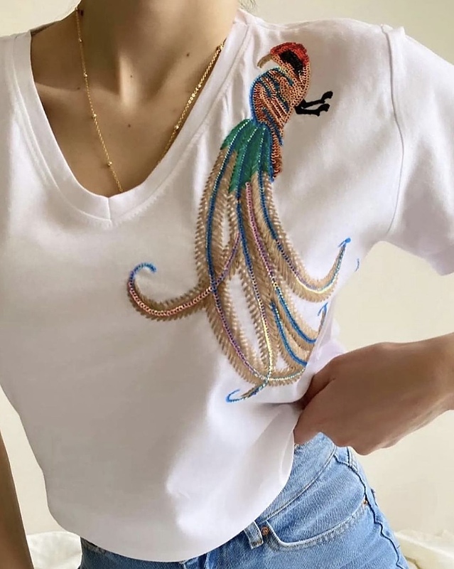 تیشرت طوطی