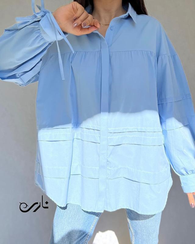 تونیک ساده آبی آسمانی