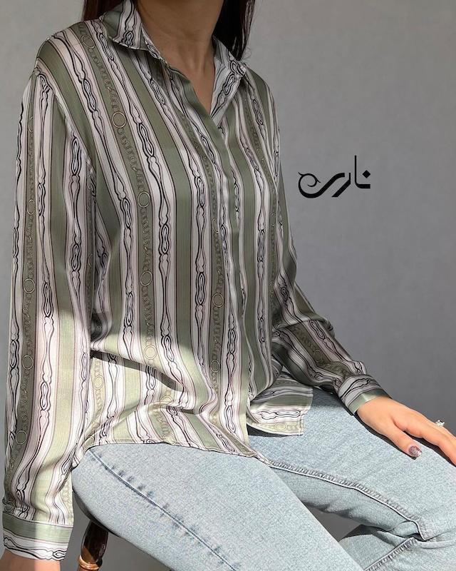 شومیز ساتن ابریشم