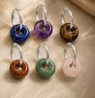 گوشواره حلقه سنگی