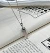 گردنبند منشور نقلی رزکوارتز 