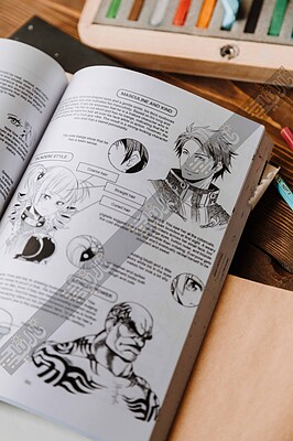 کتاب آموزش نقاشی مانگا ( How to draw manga )