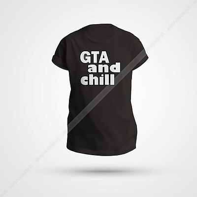 تیشرت GTA رنگ مشکی