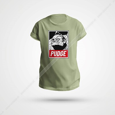 تیشرت Pudge رنگ سبز