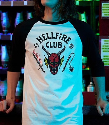 تیشرت دورس آستین بلند Hellfire Club