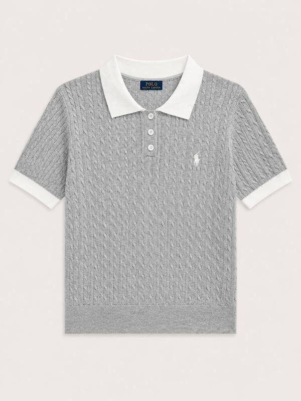 پولوشرت بافت دو رنگ POLO