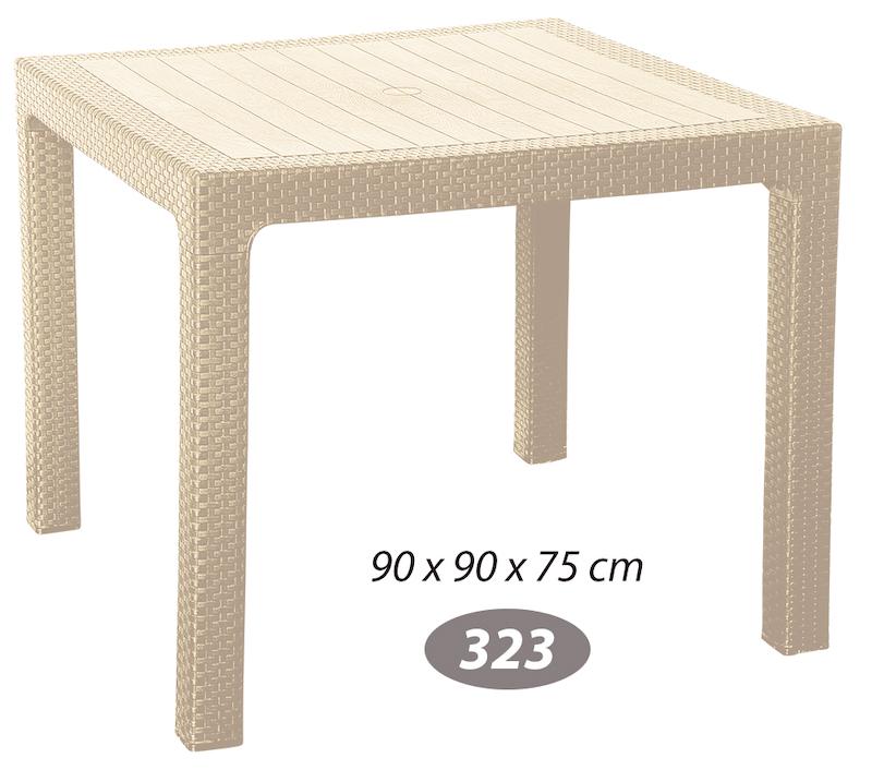 میزحصیری ناصر پلاستیک کد 323