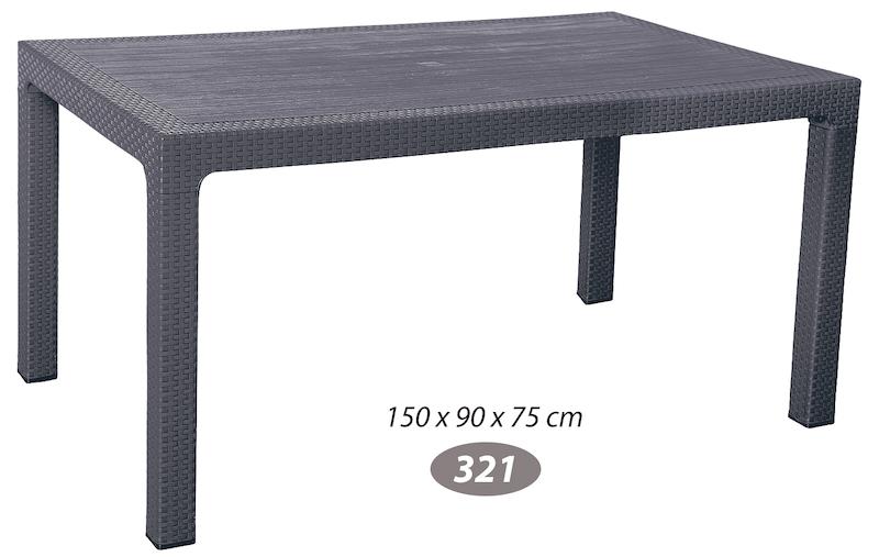 میزحصیری ناصر پلاستیک کد 321