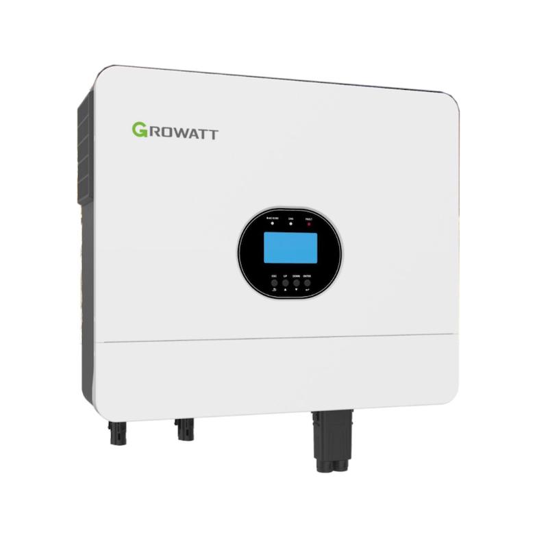 اینورتر خورشیدی 6000 تک فاز آف گرید برند GROWATT مدل SPF6000 ES Plus