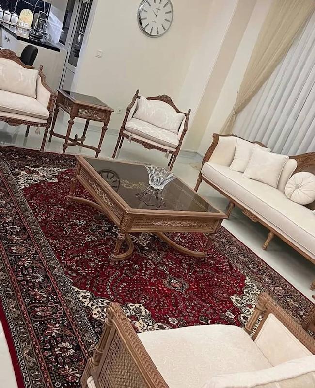مبل هشت نفر کاج