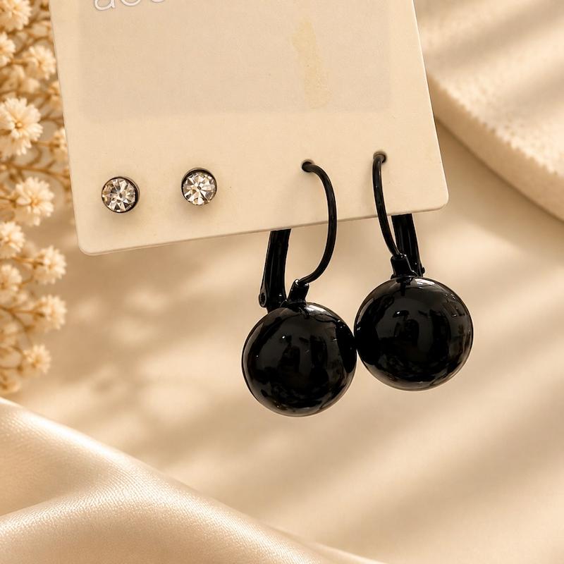 پک گوشواره مشکی