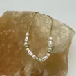 دستبند زنجیری مهره ای زنانه سیکس مدل مروارید آب شیرین