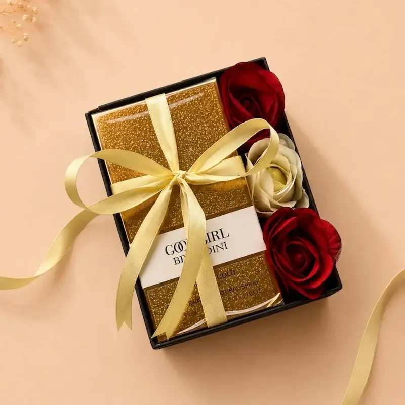 خرید باکس هدیه کد ۱۲۵ | ادکلن گودگرل gold