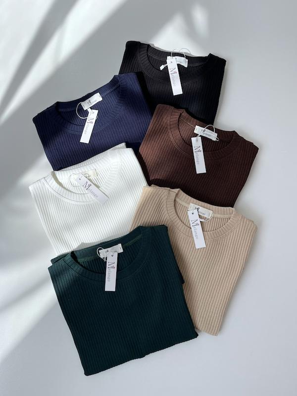 تاپ یقه گرد قواره دار